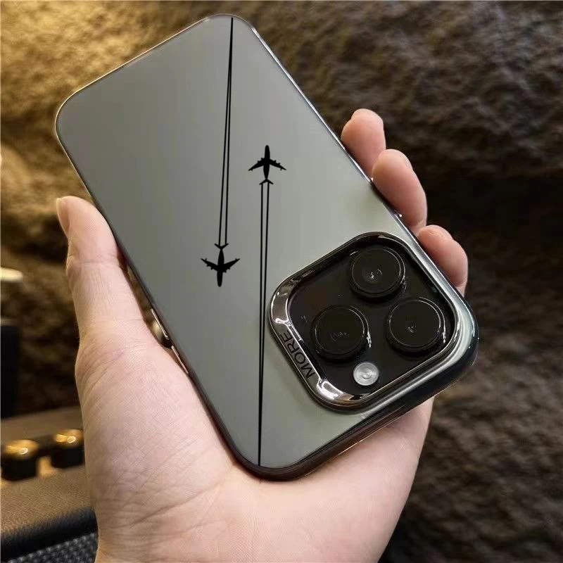 Travel-Inspireds Airplanes Case for Samsung A73 A72 A55 A54 A53 A35 A34 A33 A32 A30 A24 A23 A22 A14 A05 4G 5G Matte Shockproof