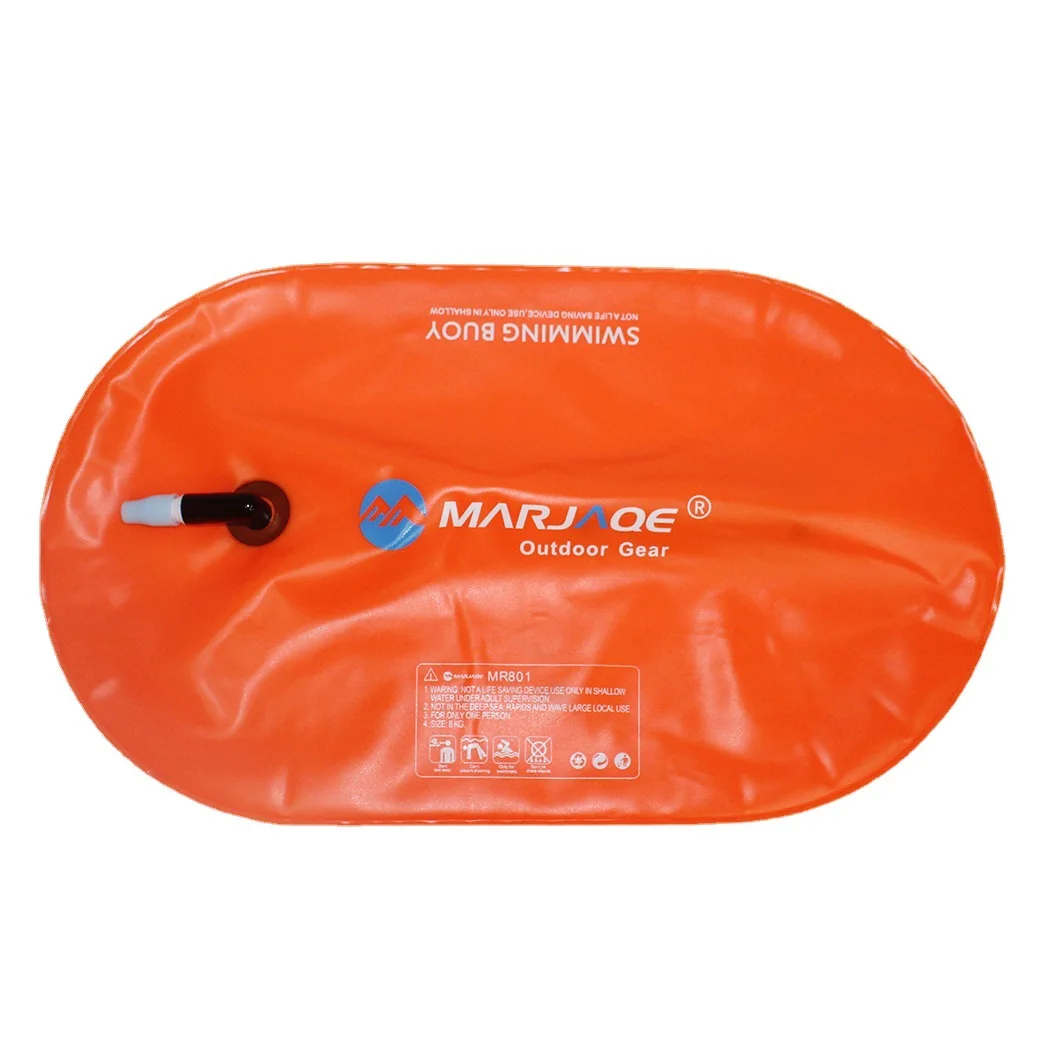Outdoor Swimming Buoy Multifunction Swimming Drift Bag Float Waterproof PVC Safety Floating Bag Water Sports Safety Equipment