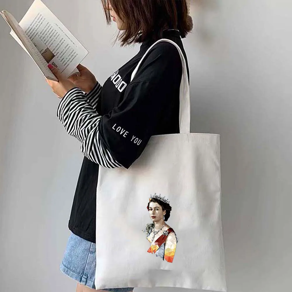 Женская Холщовая Сумка-тоут из хлопка с флагом Англии