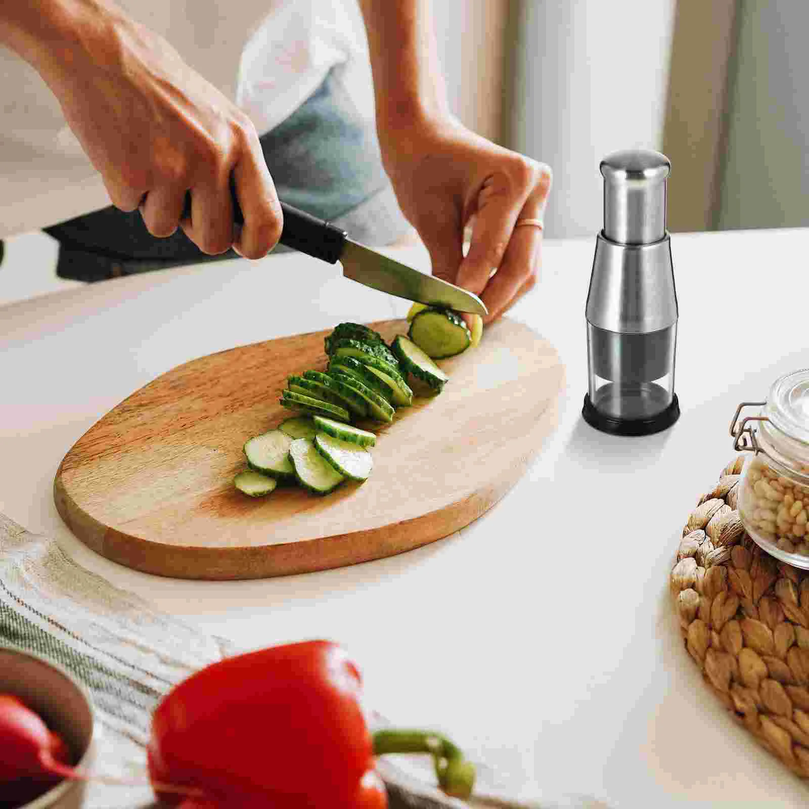 Мясорубка измельчитель чеснока и овощей ручная мясорубка машина для салата