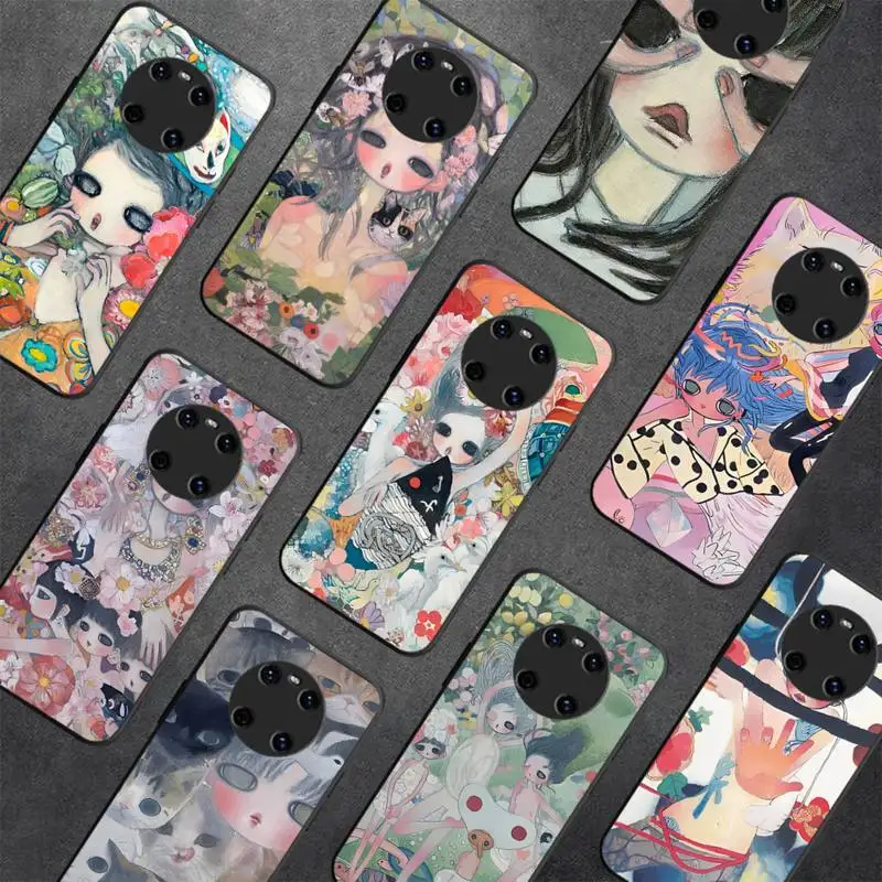 

Aya Takano Phone Case for Huawei Y 6 9 7 5 8s prime 2019 2018 enjoy 7 plus