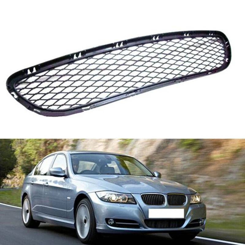 Front Lower Bumper Grilles Grill Mesh 51117198906 For BMW E90 LCI 320I 323I 318I 2009-2011