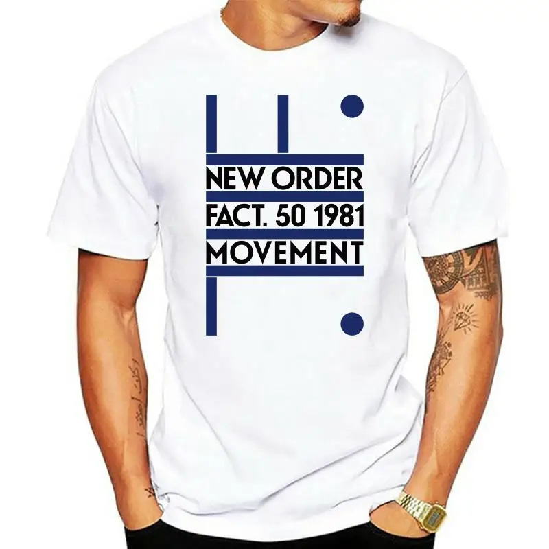 

New Order Men Fact.50 1981 Movement Slim Fit T-shirt Light