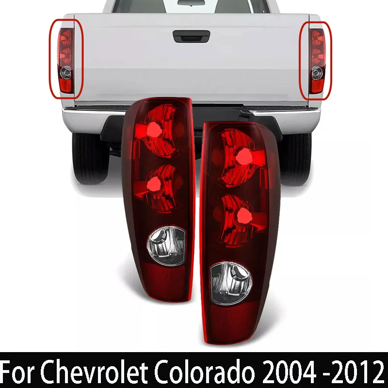 Фото Светодиодный задний фонарь для Chevrolet Colorado 2004-2012 годов выпуска, стоп-сигнал с лампочками №1