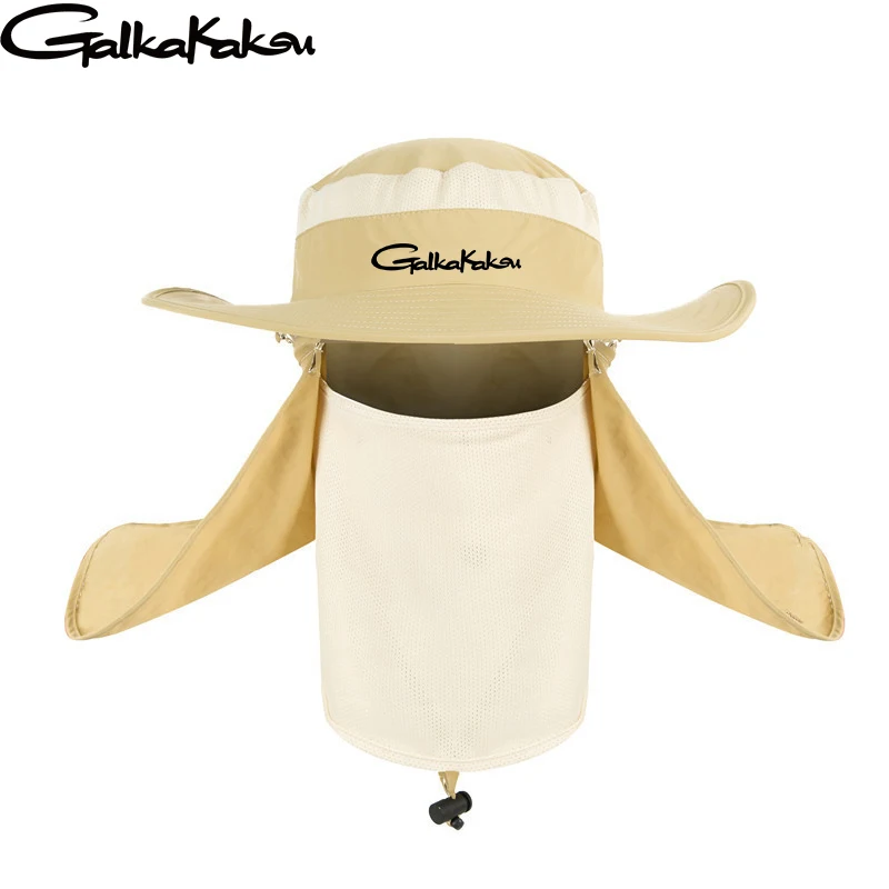 

Outdoor Hat Men's Summer Outdoor Sports Brand Sunscreen Sunshade Hat Men's Waterproof Quick-drying Fisherman Fishing Hats
