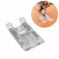 clear open snap on satin stitch presser foot for domestic household multi function sewing machine accessories 5bb5171 1