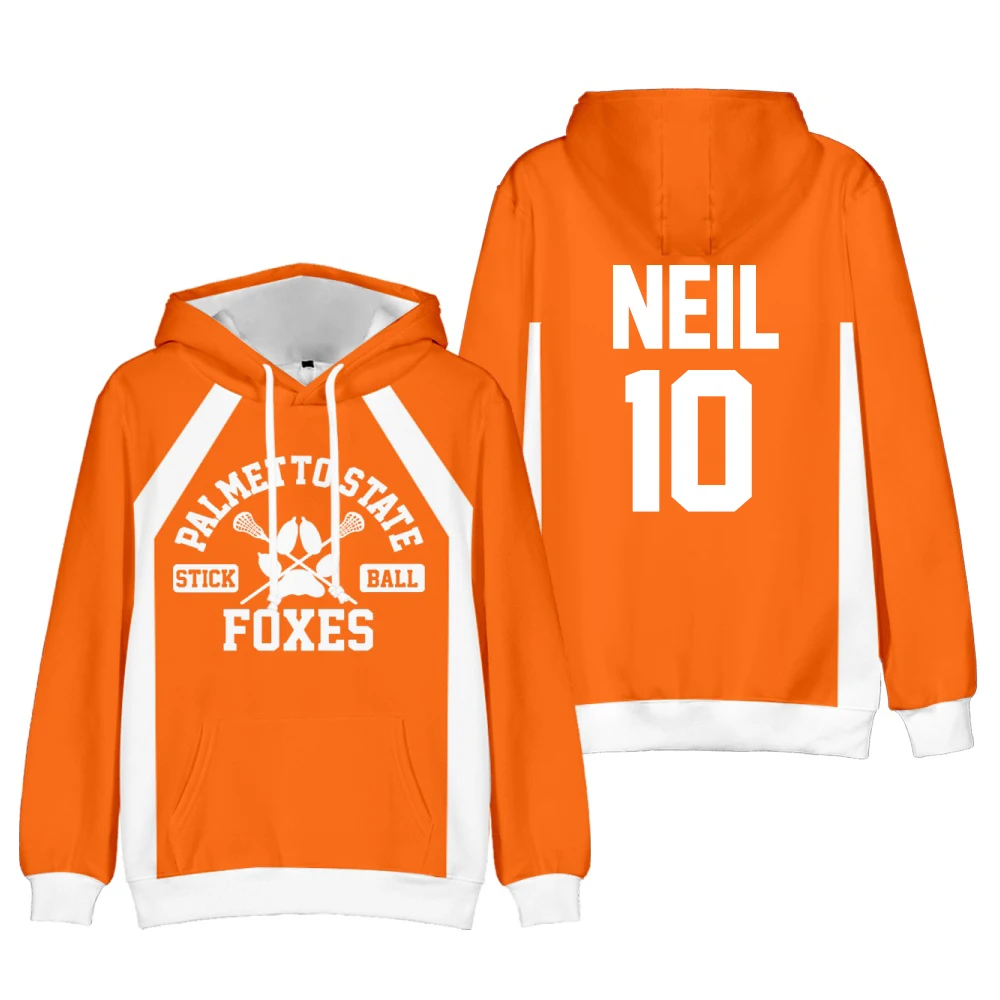 

The Foxhole Court Hoodies Palmetto State Foxes Lacrosse Jersey Cosplay KEVIN RENEE Pullover Hot 3d Men Women Clothing Kids