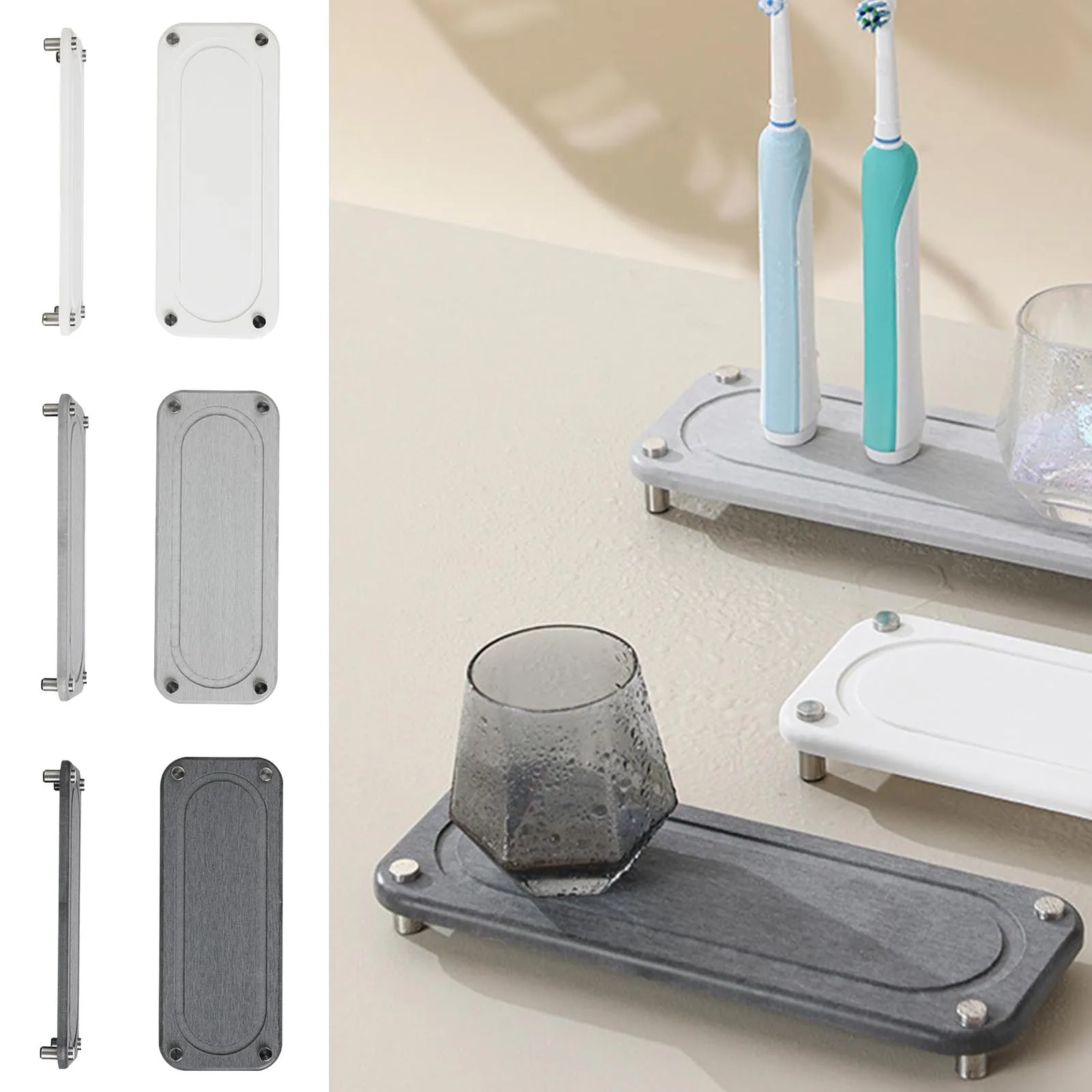 

Грязевая Нескользящая Абсорбирующая простая однотонная Абсорбирующая быстросохнущая диатомная земля держатель для чашки для ванной комнаты в отеле овальной текстуры