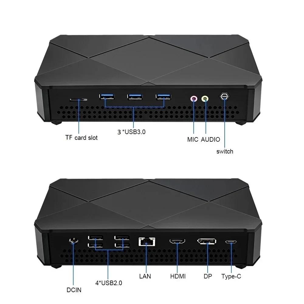Популярный мини-ПК Gamer i9 11900H i7 11800H 1165G7 i5 1135G7 NUC Win11 DDR4 NVMe SSD 3X4K UHD HTPC WiFi Micro Gaming