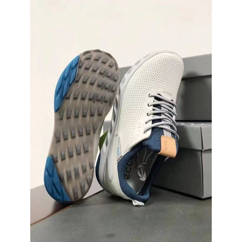 Golf Men's Shoes Leather Breathable Waterproof Non-slip Casual Outdoor Sports Shoes Men's Golf Training Shoes