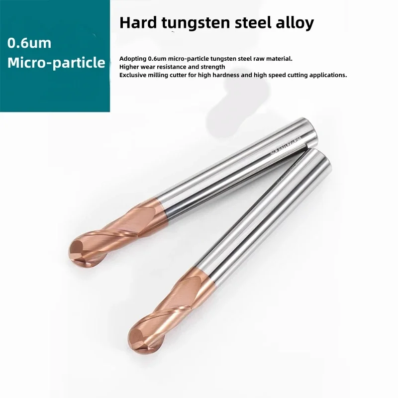 Рисунок 5 - HRC55 шариковые концевые фрезы с покрытием из стали