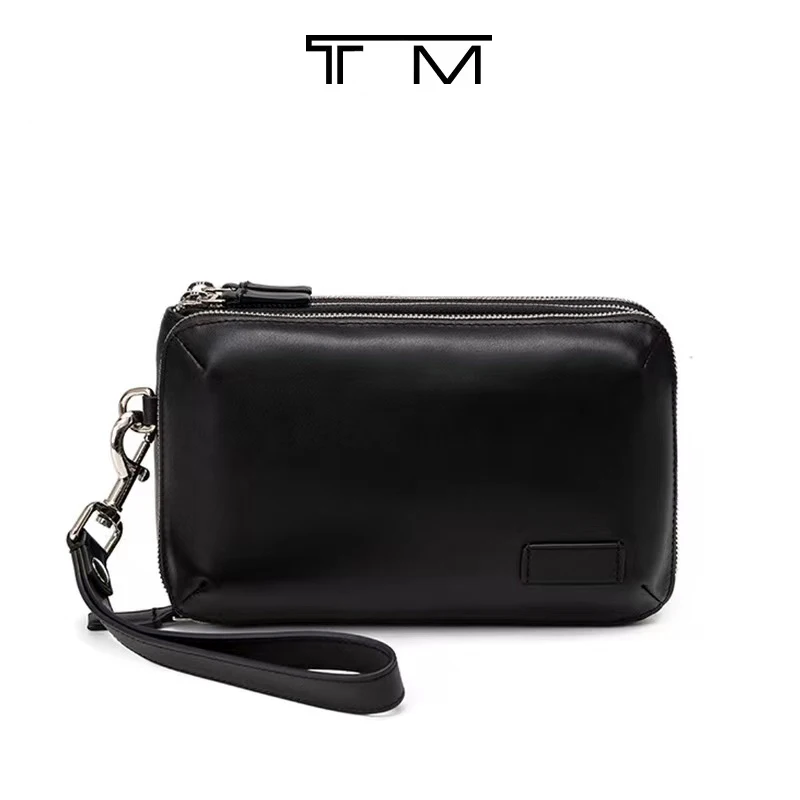 

66026 ballistic nylon men's handbag leather business leisure travel Wash Bag Cosmetic Bag