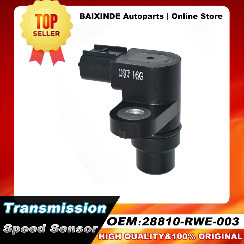 

1PCS OEM 28810-RWE-003 Transmission Output Speed Sensor For Acura- MDX RDX RL TL Honda- CR-V Element Odyssey
