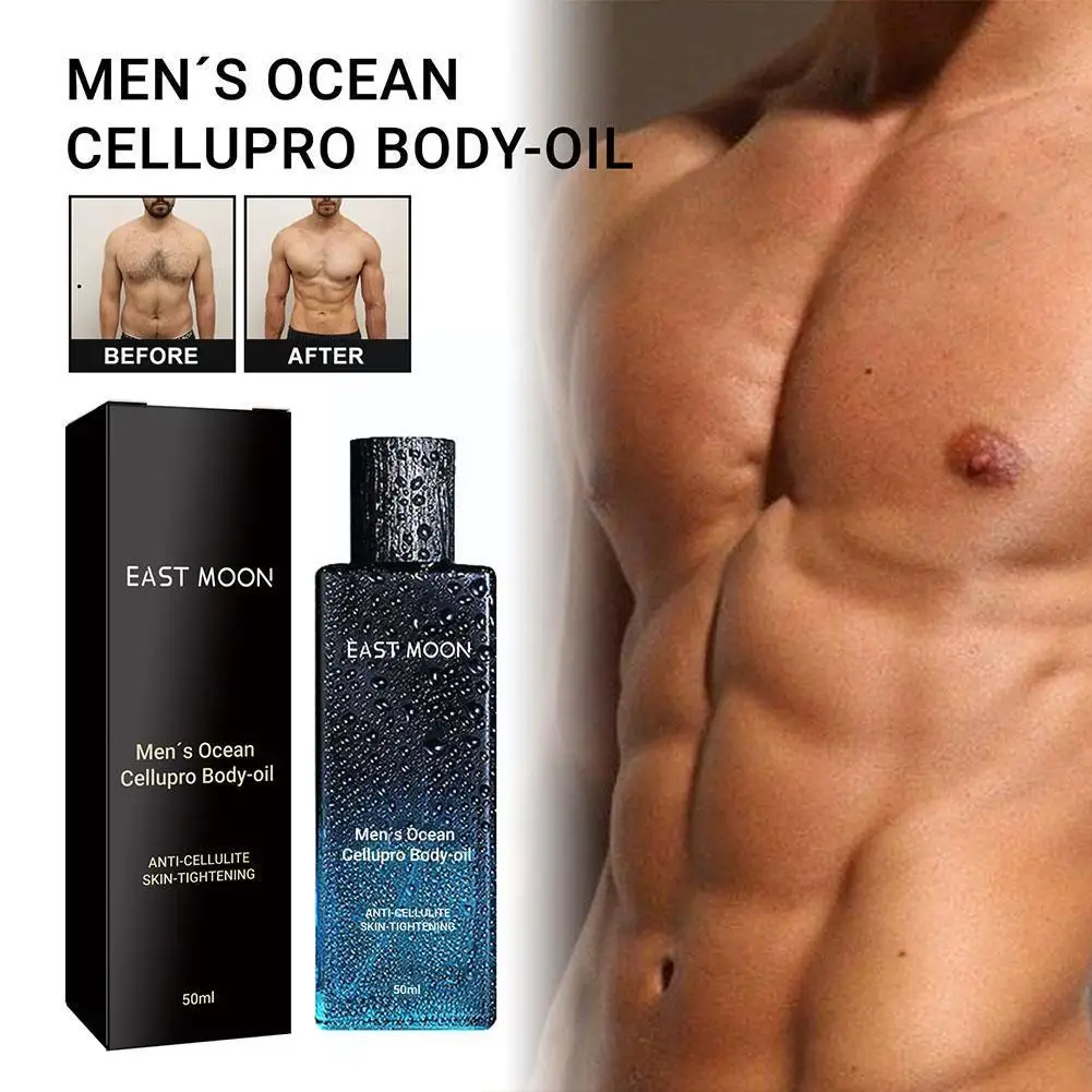 

LIFVITO Mens Ocean CelluPro Firming Body-Oil,Organic Cellulite Anti Oil&Collagen Massage F6L8