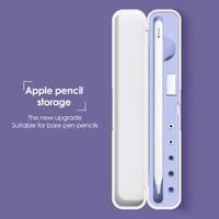 pencil storage box for apple pencil holder portable hard cover portable case for airpods air pods apple pencil accessories