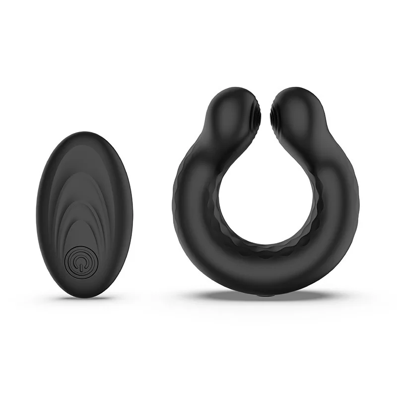 USB перезаряжаемое вибрирующее кольцо с замком мужское для контроля эякуляции