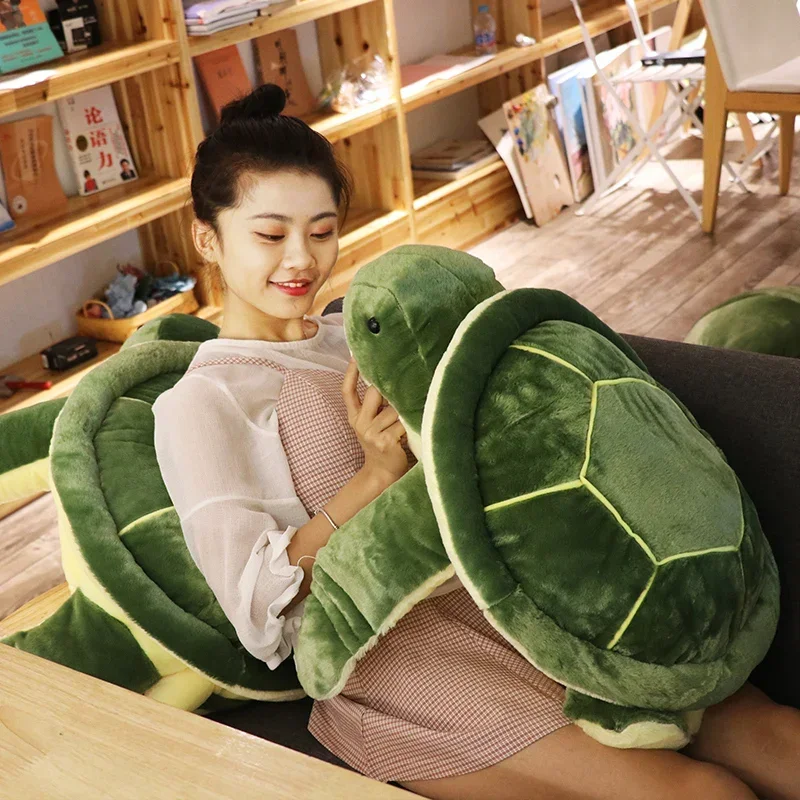 150cm Arrogant Turtle Plush Toy Doll Soft Giant Animal Green Tortoise Sleeping Pillow Large Birthday Gift Longevity turtle