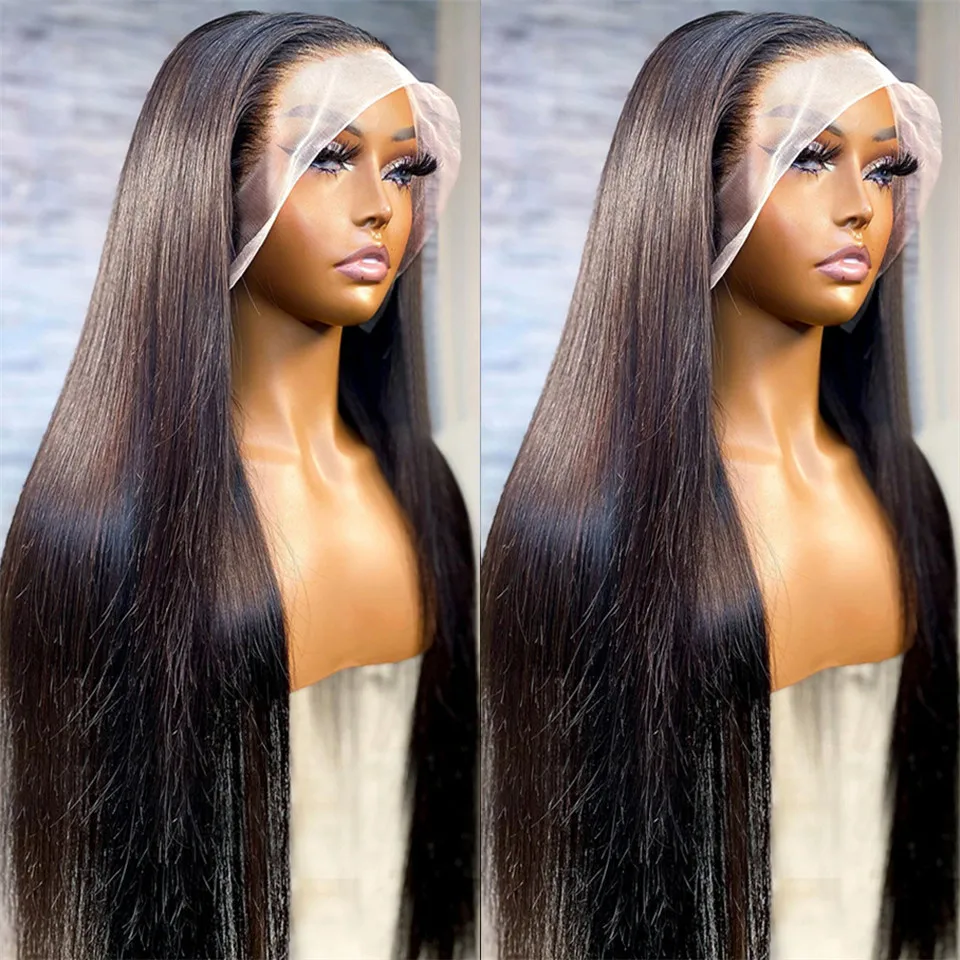 Парик с прямыми натуральными волосами 34 дюйма 13x4 |