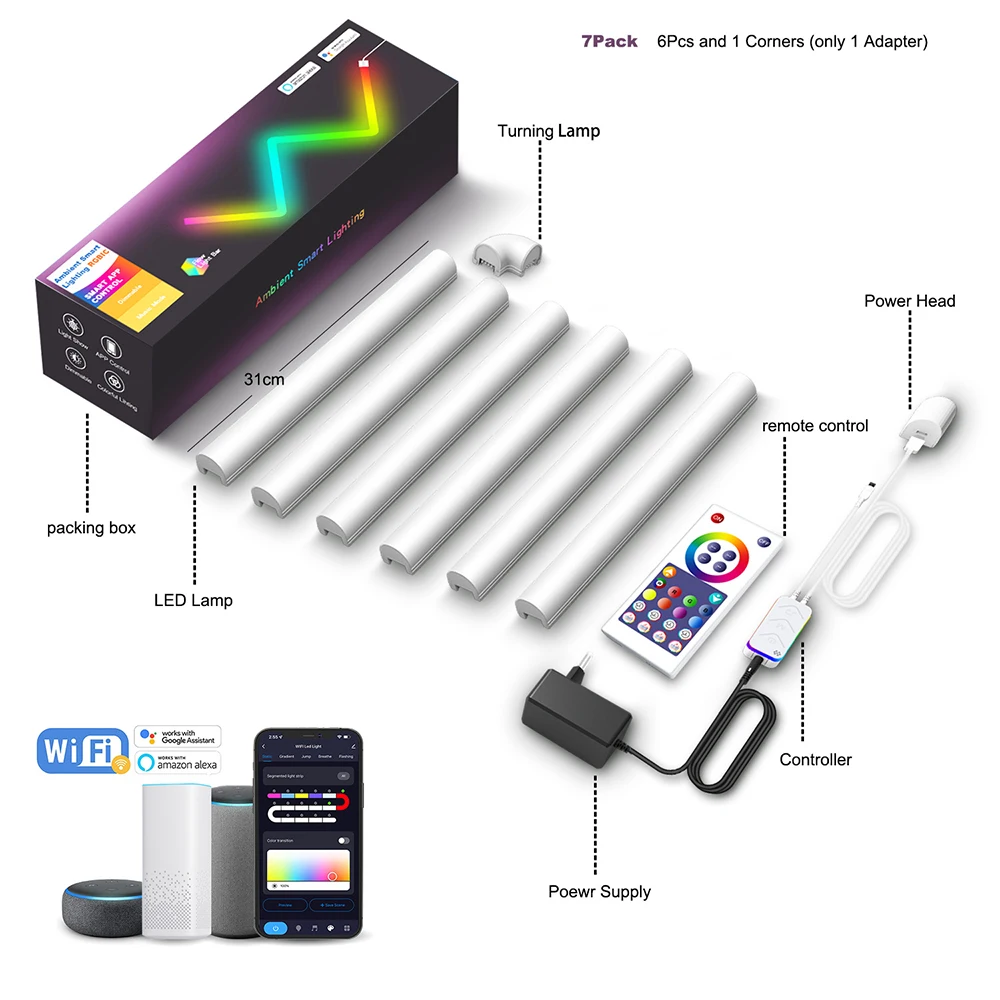 

RGB настенные светильники LZYED
