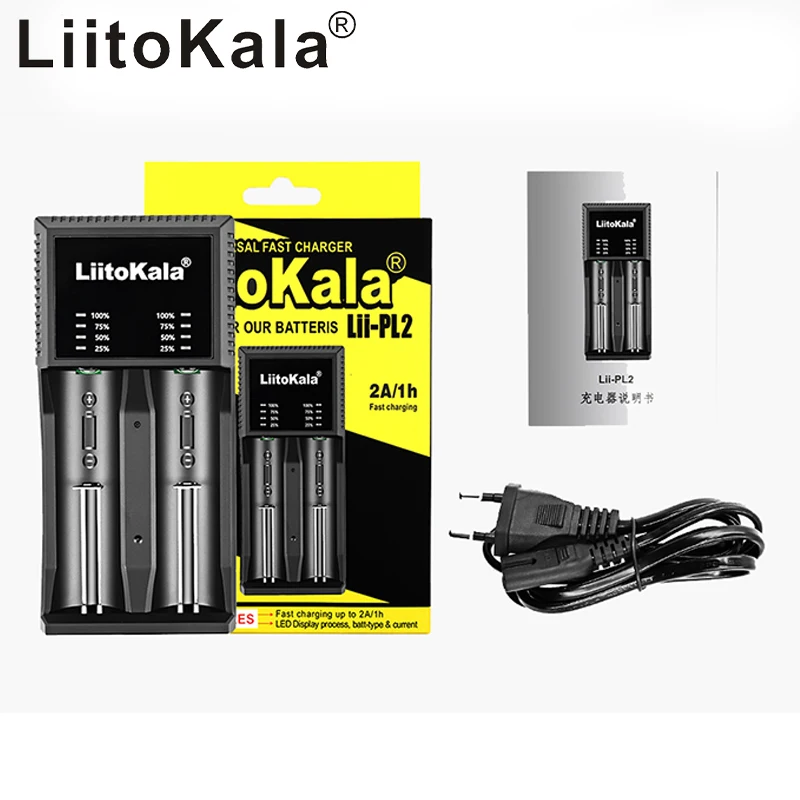 

Зарядное светодиодный LiitoKala для 18650 в li-ion 3,7/18650/18500/16340/26650/21700 /20700/18350/