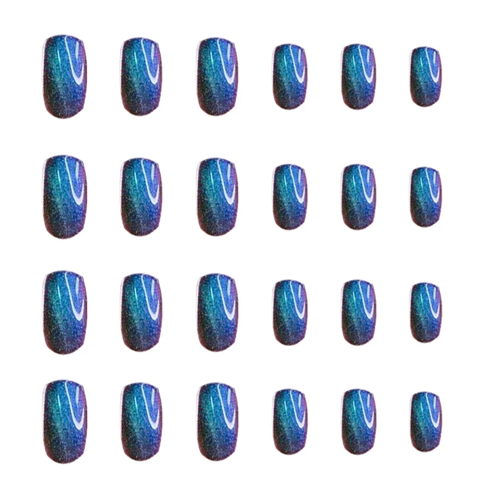 

24 Nail Stickers Manicure Patch Nail Sticker Color Changing Nail Decals