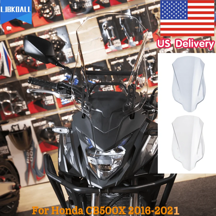 

CB 500 X CB 500X Accessories Motorcycle Windscreen Windshield Wind Deflector Visor For Honda CB500X 2013-2022 2018 2019 2020