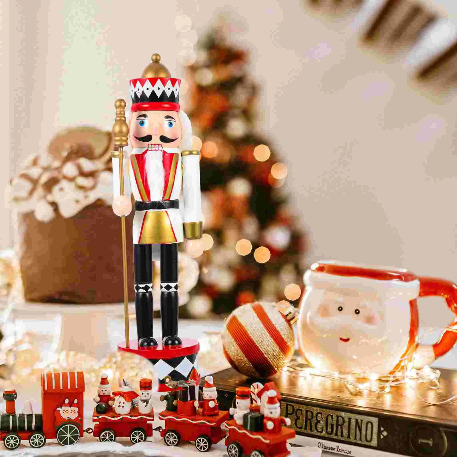 Стоячий барабан Щелкунчик Рождественские игрушки Щелкунчики Украшения