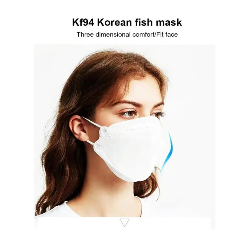 10PCS Chinese New Year 3D Masks Adult Fashion 4-Layer Disposable Mask With Bag Decor Dropshipping | Дом и сад