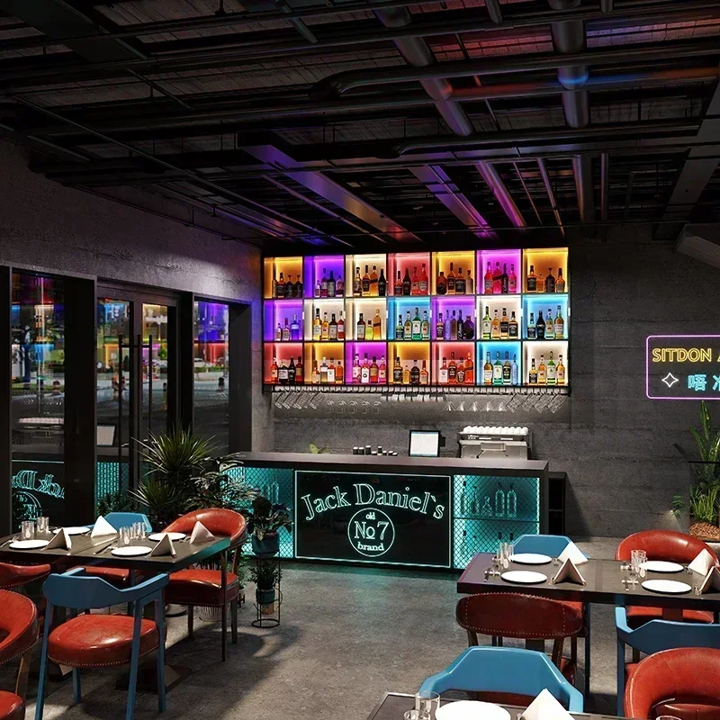 Ручка Art Барный шкаф Винтаж Вертикальные идеи Рельс Квадратный Гостиная