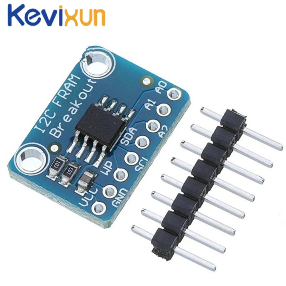 

MB85RC256V Memory IC 32KB Development Tools I2C Non-Volatile FRAM Breakout Board Module for IoT Sensor Devices Free Shipping
