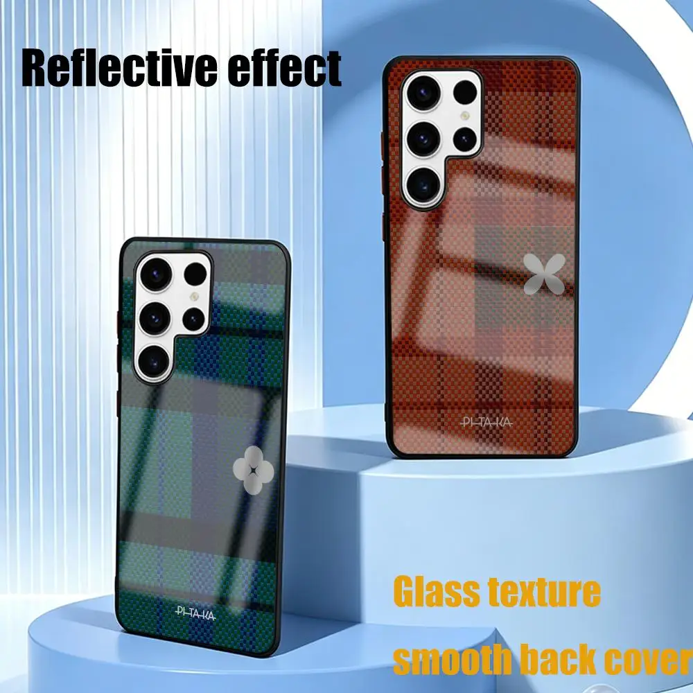 Фото Чехол PITAKA PITAKA для телефона Samsung S26 S25 S24 S23 S22 S21 S20 Plus Ultra Glass Magnetic Case №2