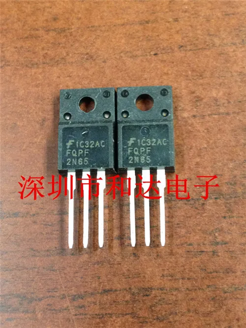 

5PCS-10PCS FQPF2N65 TO-220F ORIGINAL STOCK NEW