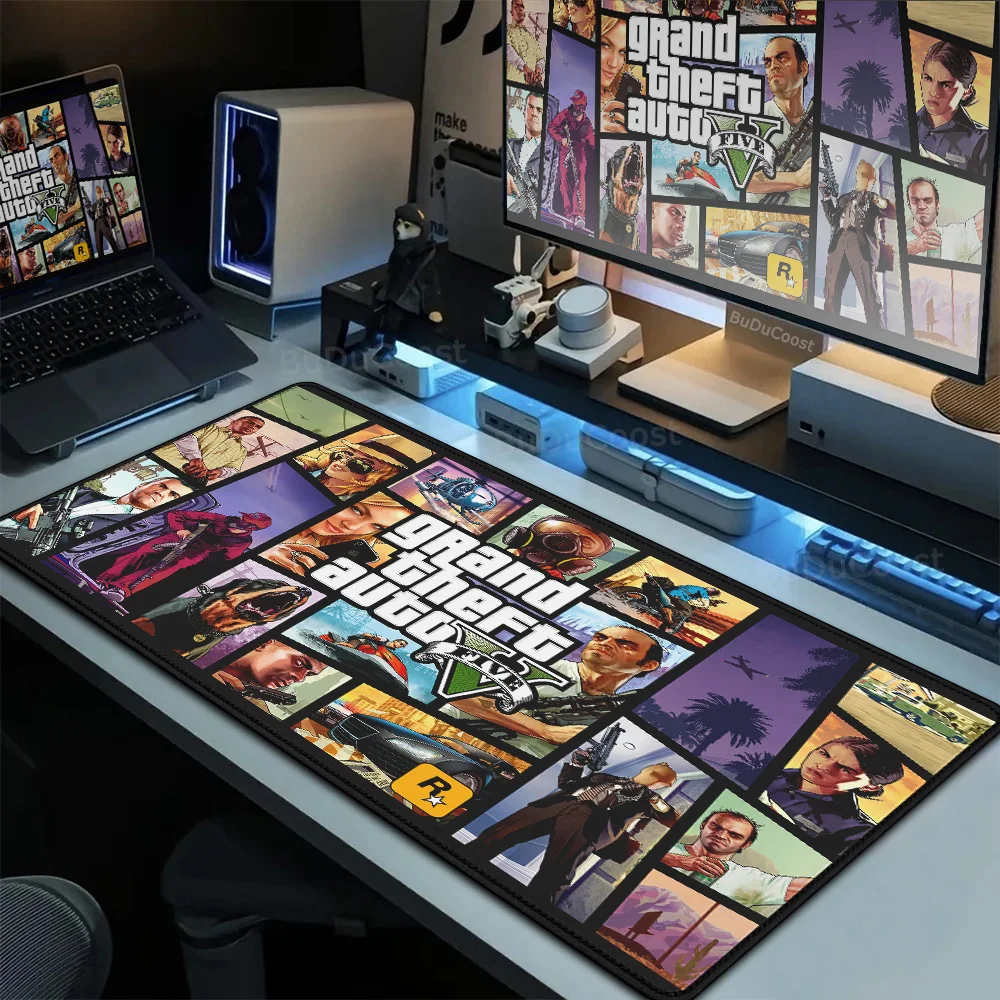 Игровой резиновый коврик XXL HD Настольный для клавиатуры компьютера большой