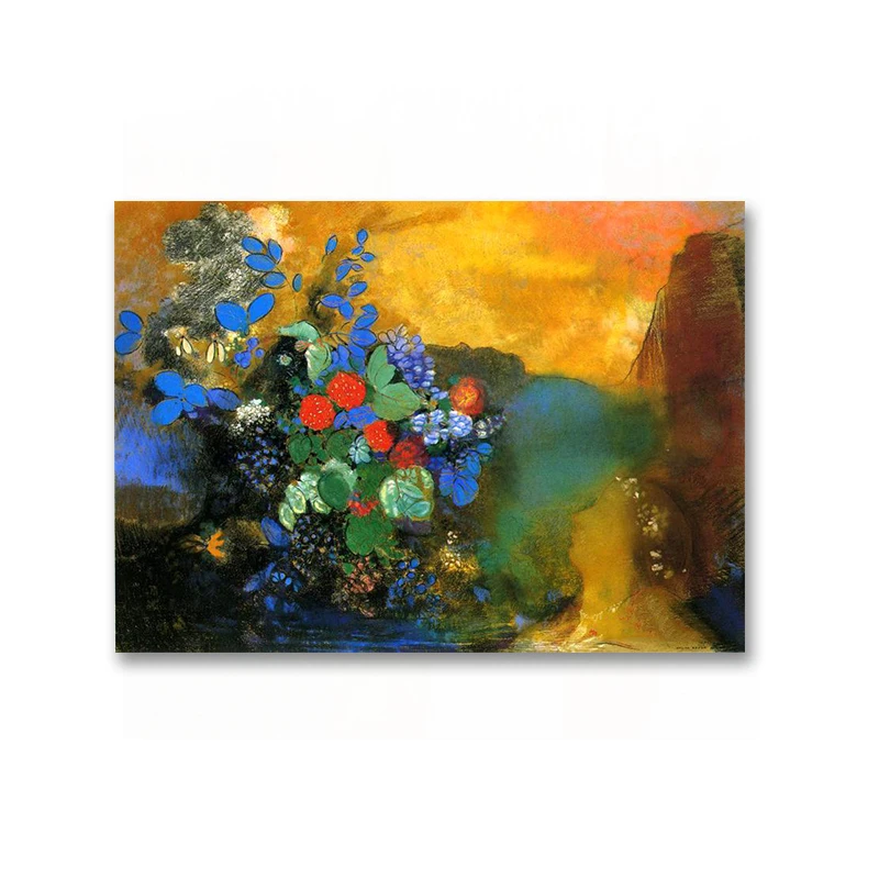 Одинлон Редон 《Офелия》Репродукция масляной живописи Искусство Печать на