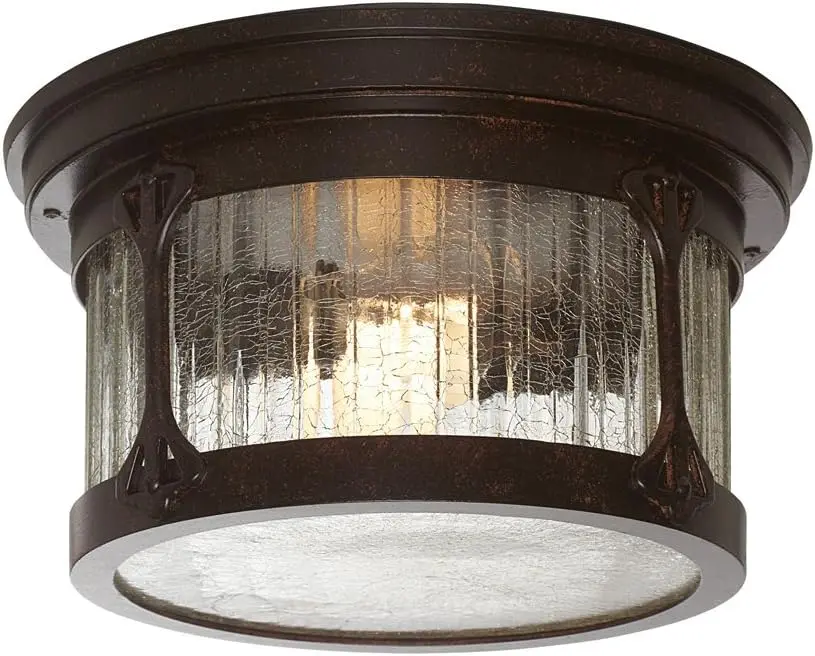 

Canyon Lake 2-Light Ceiling Flush Mount, Chestnut