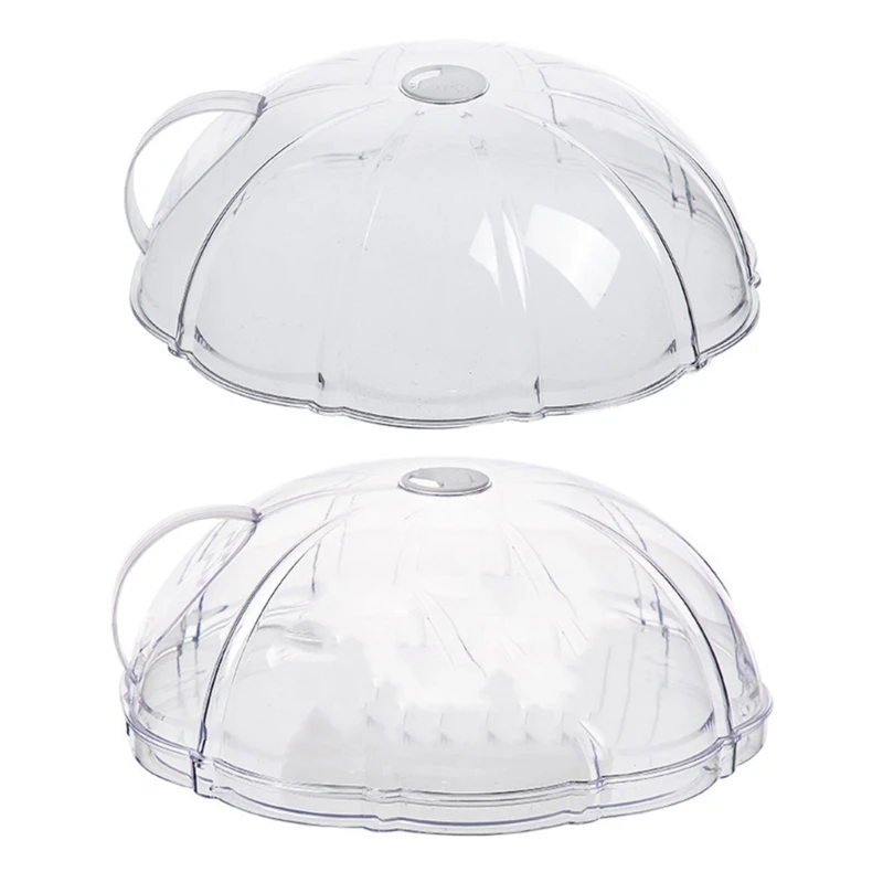

Microwave Splatter Cover With Steaming Vent Anti-Splatter Lid Dishwasher Safe