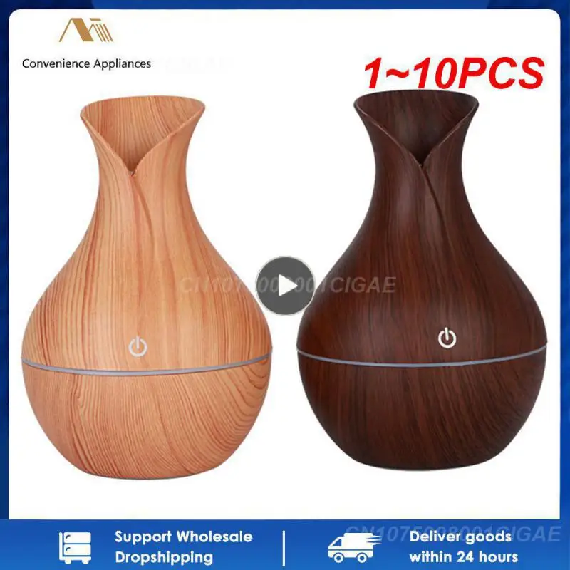 

1~10PCS Ultrasonic Air Humidifier Aromatherapy Diffuser Essential Oil Mini Car Home Mist Maker Defusers Humificador Freshener