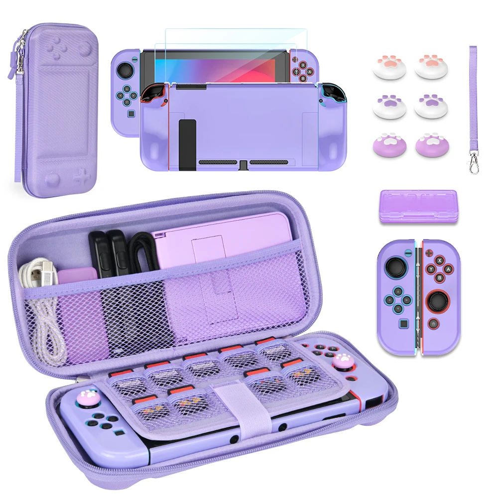 Сумка для переноски Nintendo Switch &amp J-Con 14 в 1 консоли