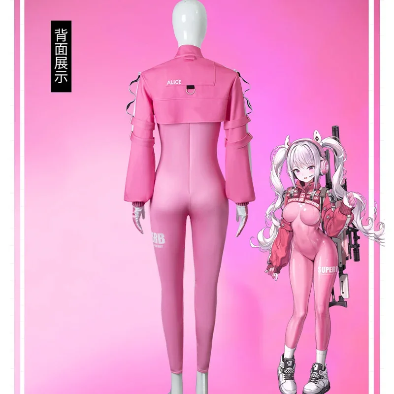 NIKKE Alice Косплей Богиня богиня победы Элис Милая Униформа Хэллоуин вечерние