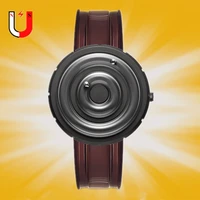 brand eutour magnetic watch men luxury silicone fashion quartz magnet waterproof stainless steel man watch relogio masculino