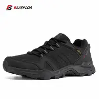 Baasploa Man Hiking Shoes Wear Resistant Sneakers Non Slip Camping Shoes Men Outdoor Sneaker Spring Autumn Waterproof Shoes 1