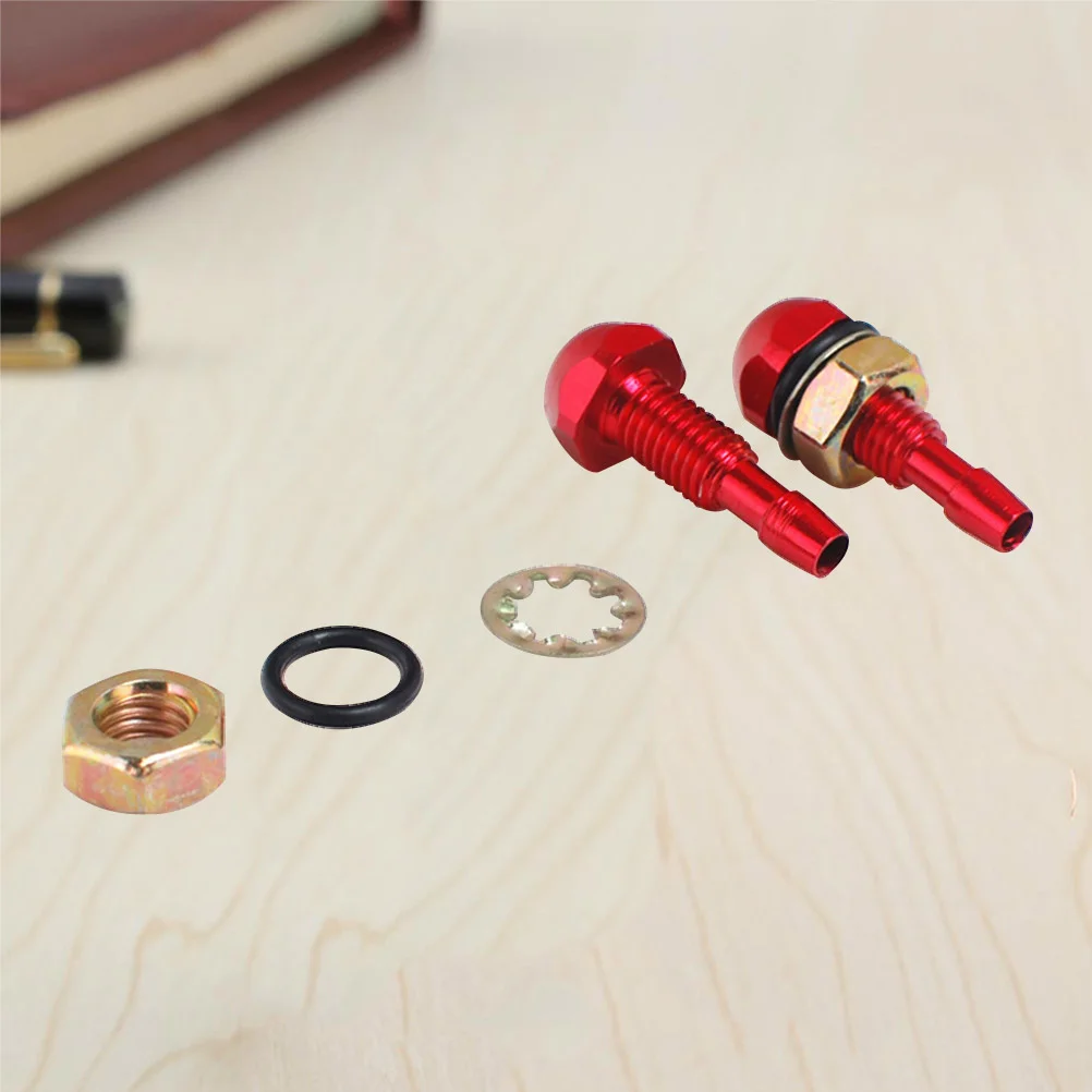 

One Pair Replacement Vaporific Front Windshield Washer Nozzles (Red)