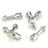 4 pieces stainless steel speargun band wishbone inserts for spearfishing