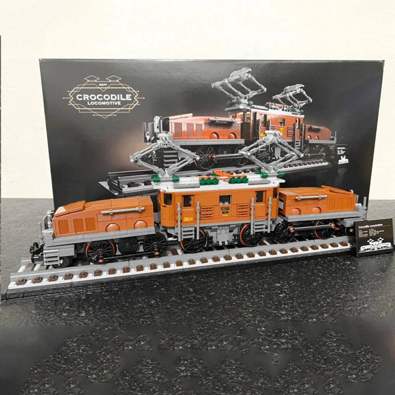 

Конструктор Moc модульный «крокодил», 10277, 40010