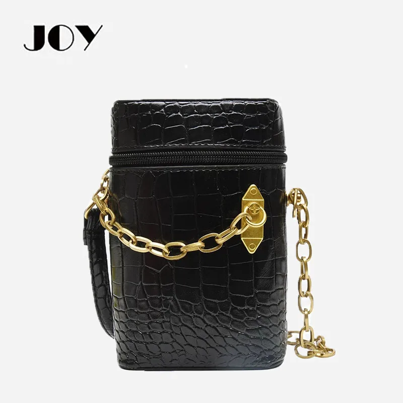

JOY Women's Bag Crocodile Chain New Fashion Simple MESSENGER BAG PERSONALIZED Flow Single Shoulder Bag