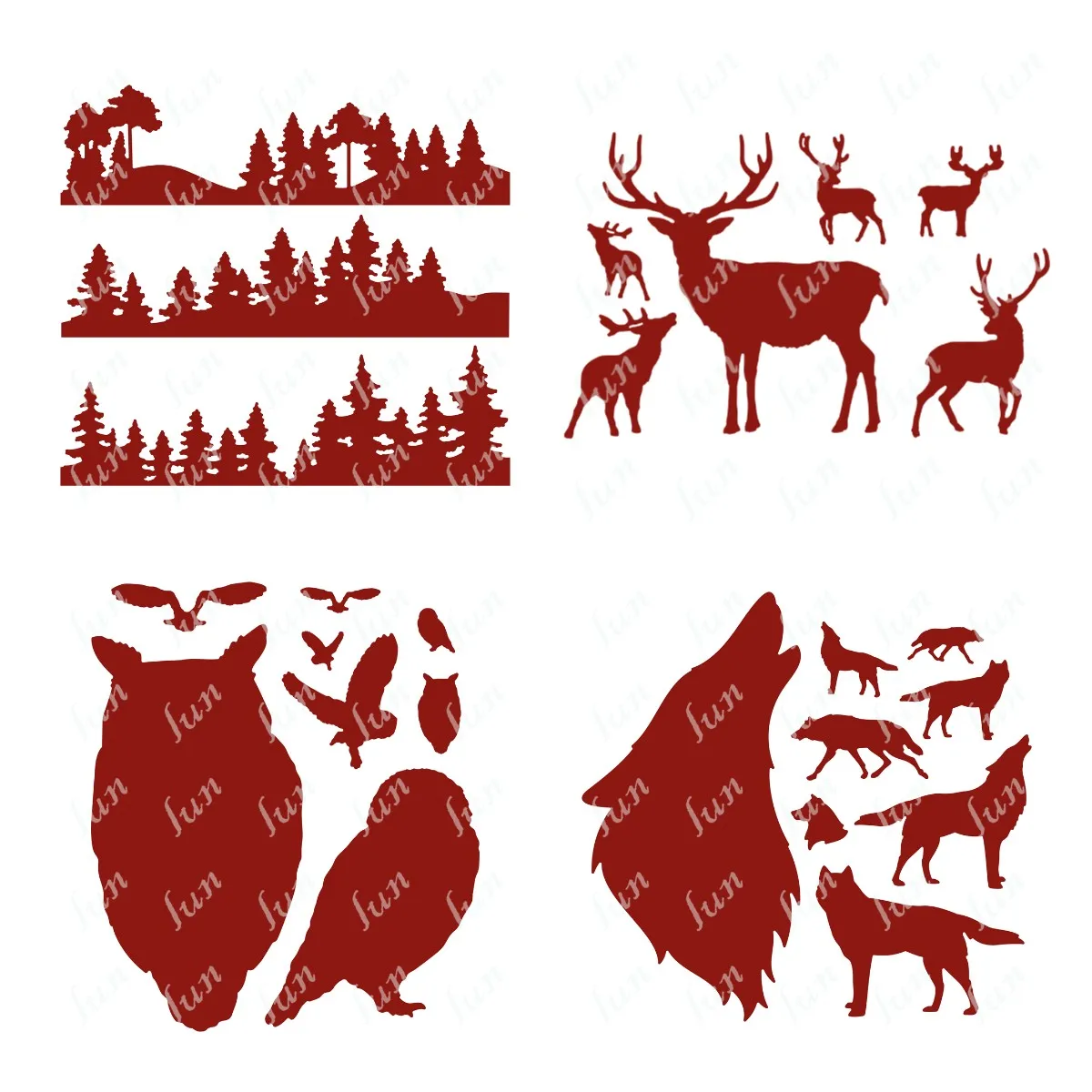 

Christmas Crown of Antlers Metal Cutting Dies Diy Molds Scrapbooking Paper Making Cuts Crafts Template Handmade Card Die Molds