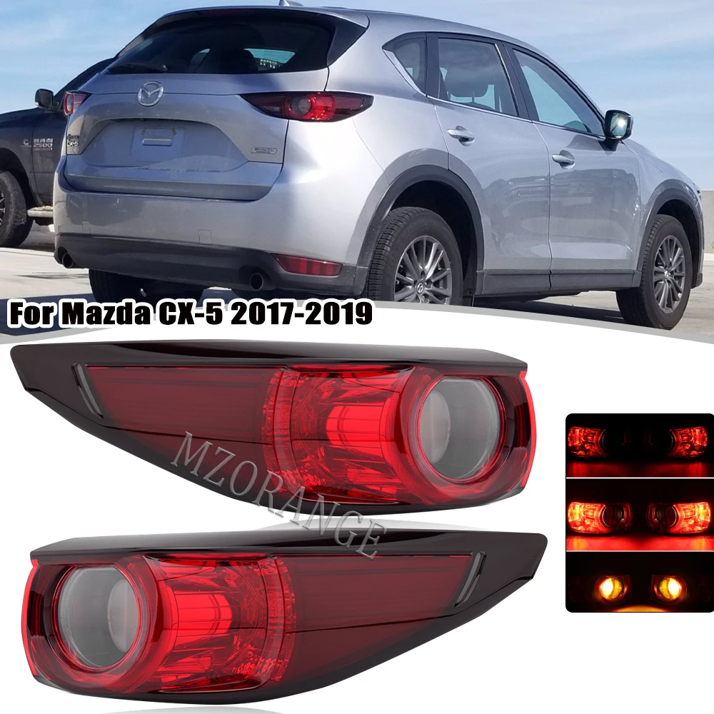 

Car Light For MAZDA CX5 For CX-5 2017 2018 2019 Tail Outer Brake Reverse Turn Signal Lamp Taillight Accessories Left Right