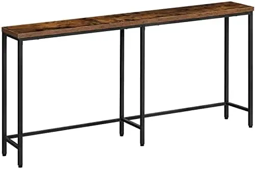 

Стол, узкий Диванный стол, 70,9 дюйма стол для прихожей, очень длинный консольный стол, за диваном, узкий стол для прихожей, для фойе, Livi Sma