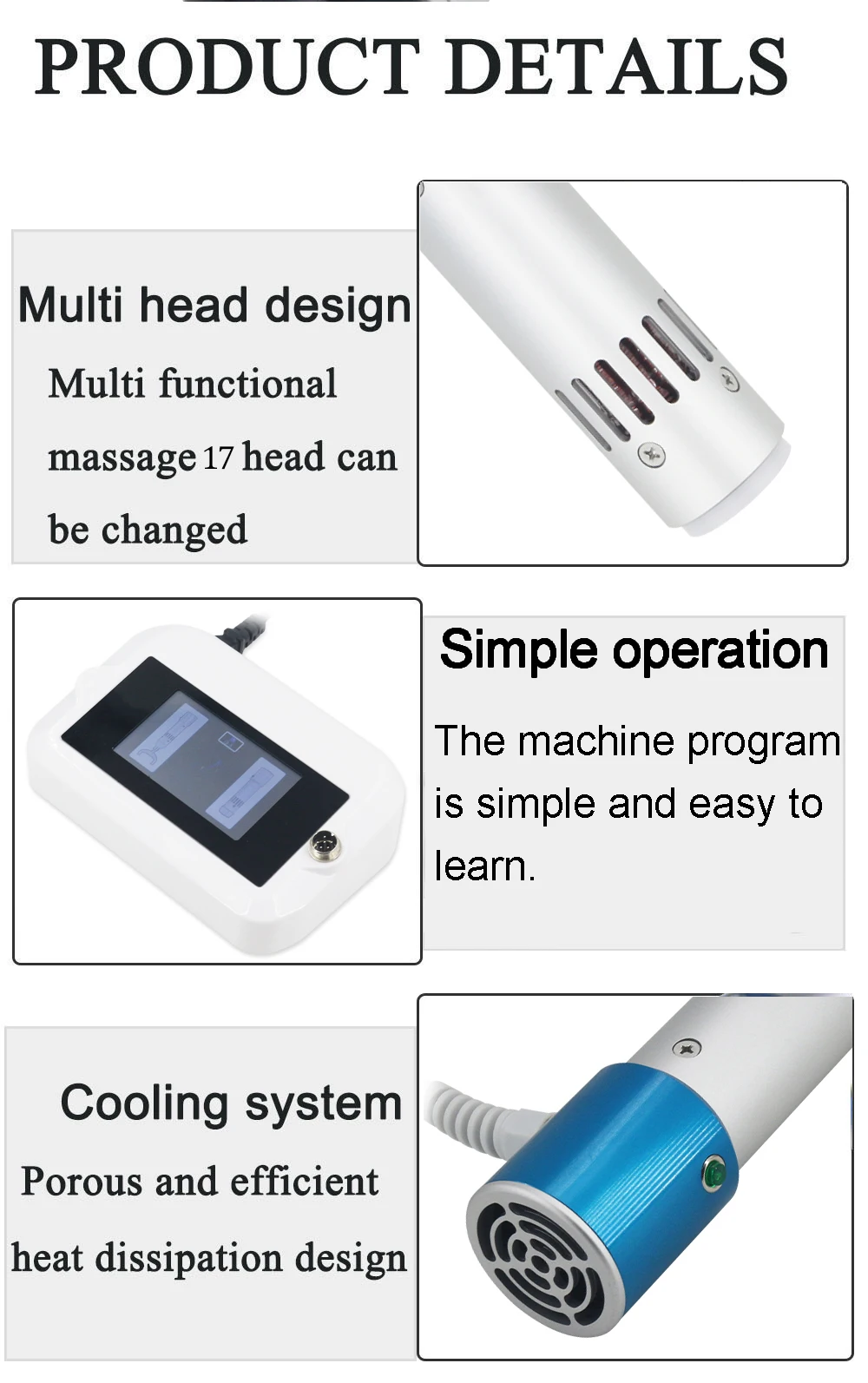 300MJ машина для ударно-волновой терапии лечение ЭД облегчение боли в замороженном