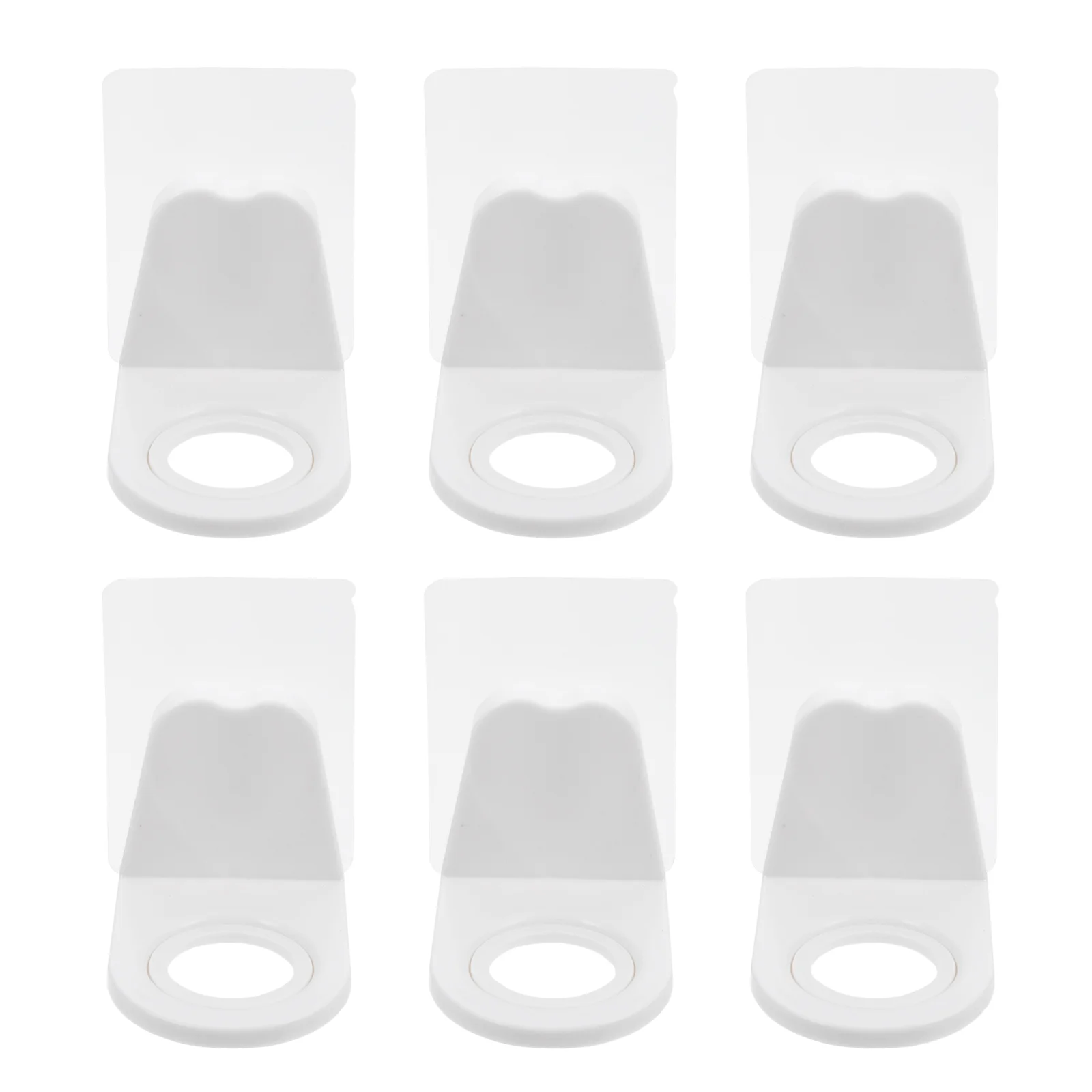 

10Pcs Wall-mounted Punch-free Creative Bathroom Storage Racks Shampoo Racks